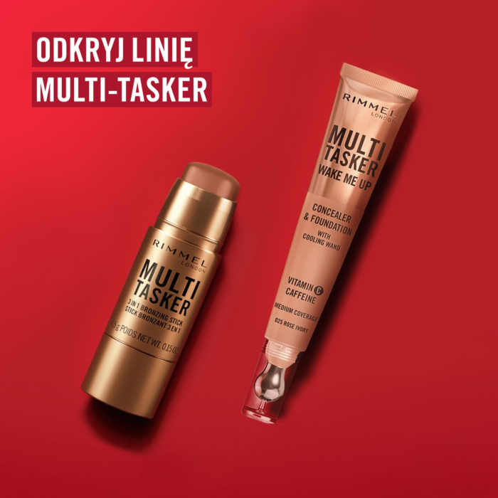 Rimmel Multitasker Bronzer do twarzy 3w1 01