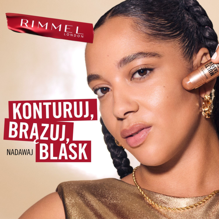 Rimmel Multitasker Bronzer do twarzy 3w1 01