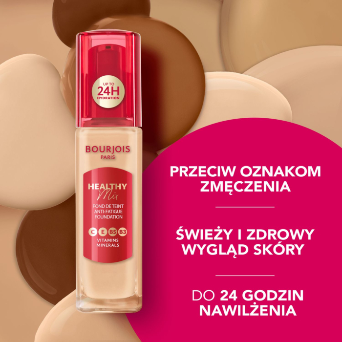 Bourjois Healthy Mix Podkład, 51.2W Gold Vanilla 