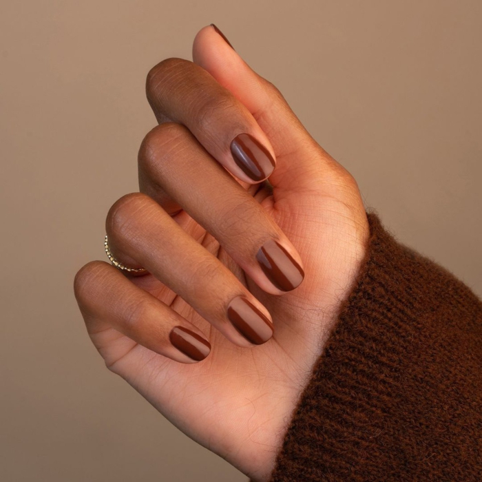 Manucurist Green Lakier do paznokci, Chestnut 