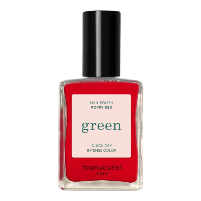 Manucurist Green Lakier do paznokci, Poppy Red