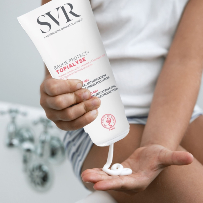 SVR Topialyse Baume Protect+, Kojący balsam ochronny do skóry atopowej 