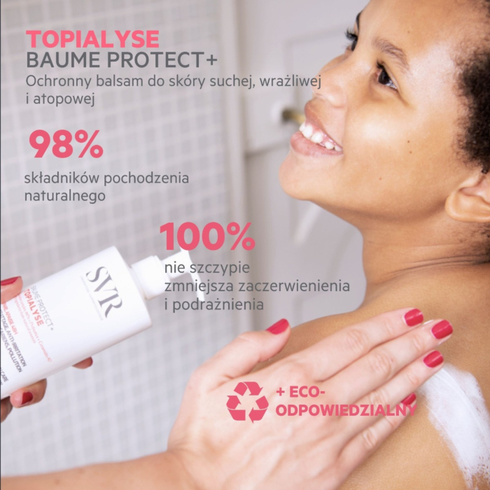 SVR Topialyse Baume Protect+, Kojący balsam ochronny do skóry atopowej 