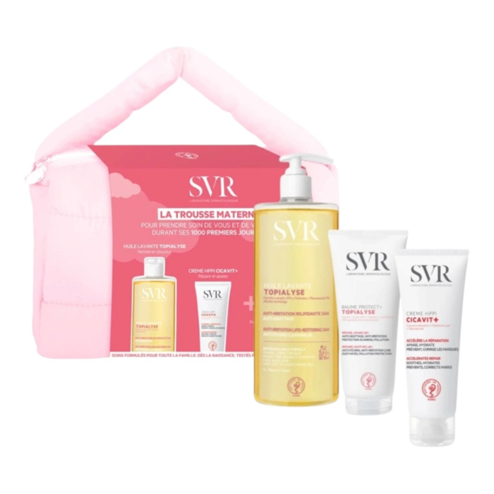 SVR Zestaw pielęgnacyjny: Topialyse Olejek 400 ml + Cicavit+ HPPI Krem 40 ml + Topialyse Baume Protect+ 10 ml