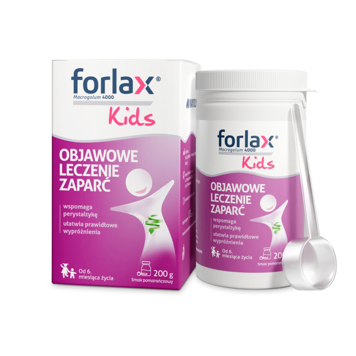 Forlax Kids Makrogol 4000 Proszek do sporządzania roztw. doustnego 200 g