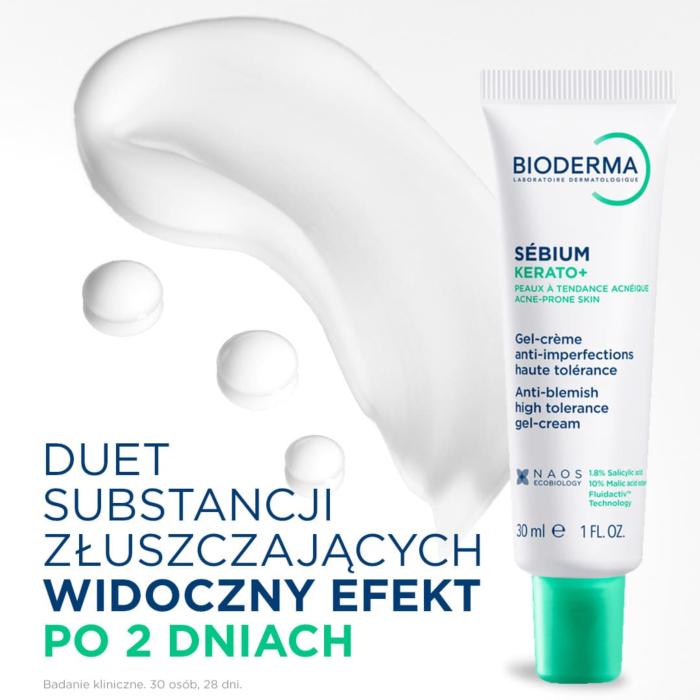 Bioderma Sebium Kerato+ Żel-krem