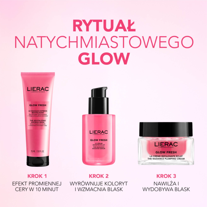 Lierac Glow Fresh Rozświetlające serum booster