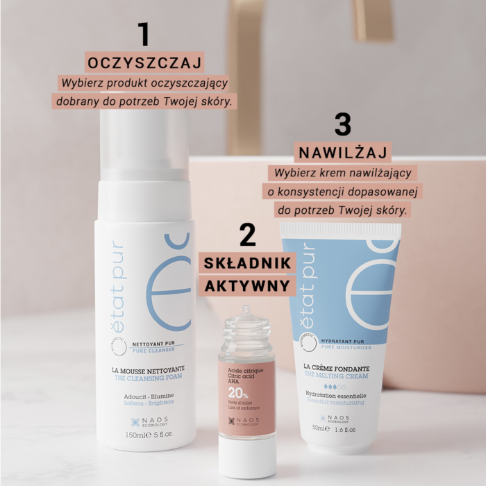 Etat Pur Kwas cytrynowy AHA 20% - Przywrócenie blasku skóry