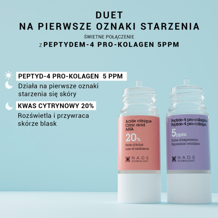 Etat Pur Kwas cytrynowy AHA 20% - Przywrócenie blasku skóry