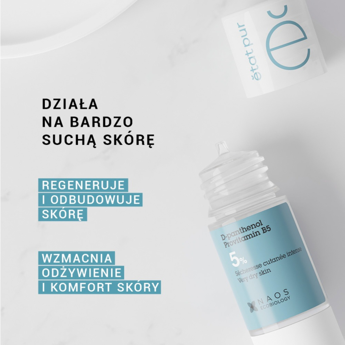 Etat Pur D-pantenol 5% - Regeneracja i nawilżenie skóry