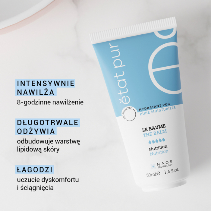 Etat Pur The Balm Nawilżający balsam do twarzy i szyi 