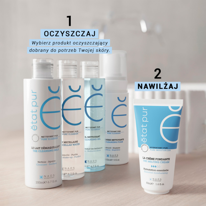 Etat Pur The Melting Cream Nawilżający krem do twarzy i szyi