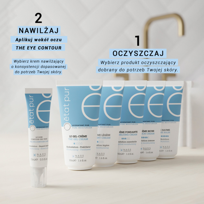 Etat Pur The Eye Contour Care Nawilżający krem pod oczy 