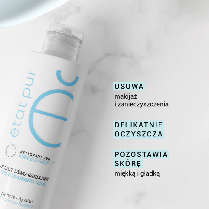Etat Pur The Cleansing Milk Mleczko oczyszczające do twarzy i oczu