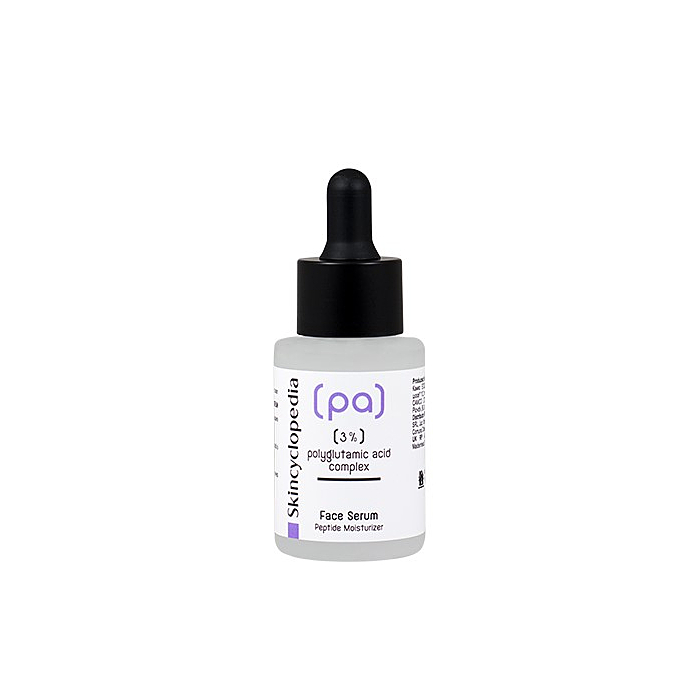 Skincyclopedia Serum do twarzy z 3% kompleksem kwasu poliglutaminowego 