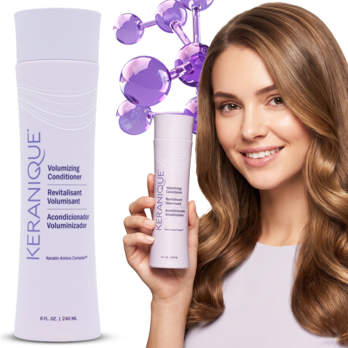 Keranique Follicle Strengthening Conditioner Volumizing Odżywka wzmacniająca do włosów cienkich i osłabionych