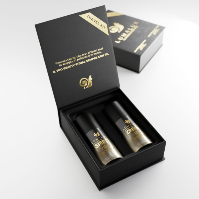 Lumalux Travel Kit Krem i serum ze śluzem ślimaka