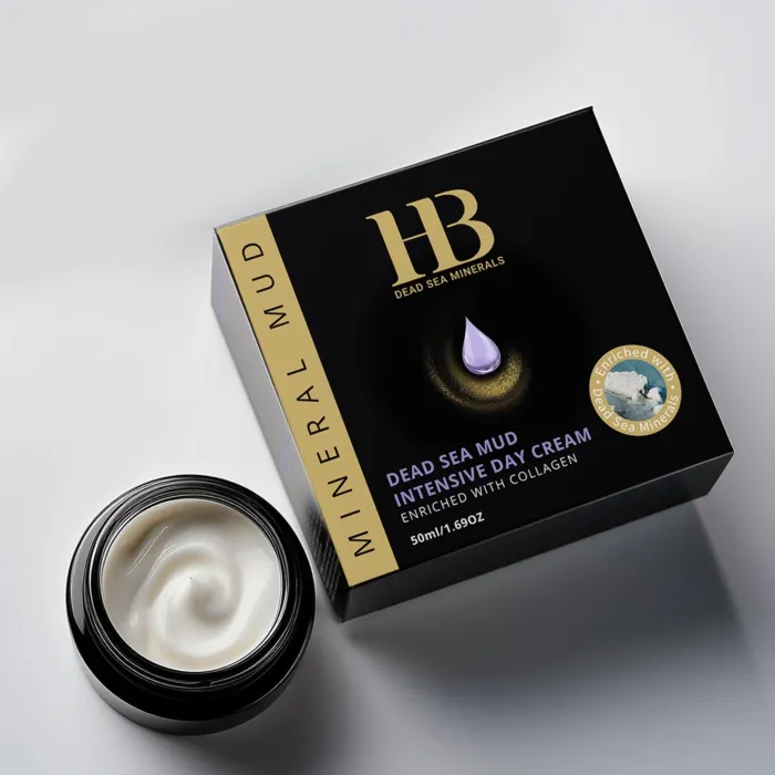 Дневной крем для лица Health&Beauty Intensive Day Cream Dead Sea Mud & Collagen с грязью Мёртвого моря и коллагеном, 50 мл — фото 2