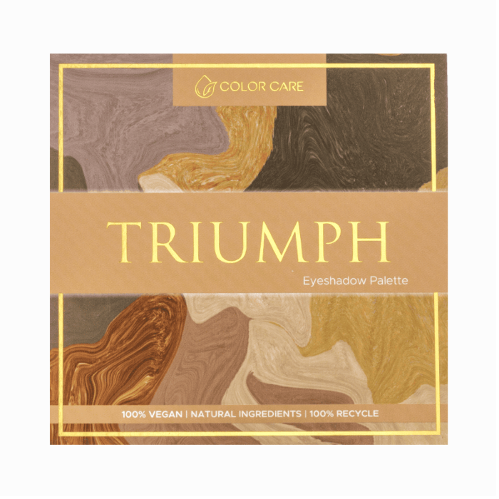 Color Care Paleta Cieni do Powiek Wegańska – Triumph
