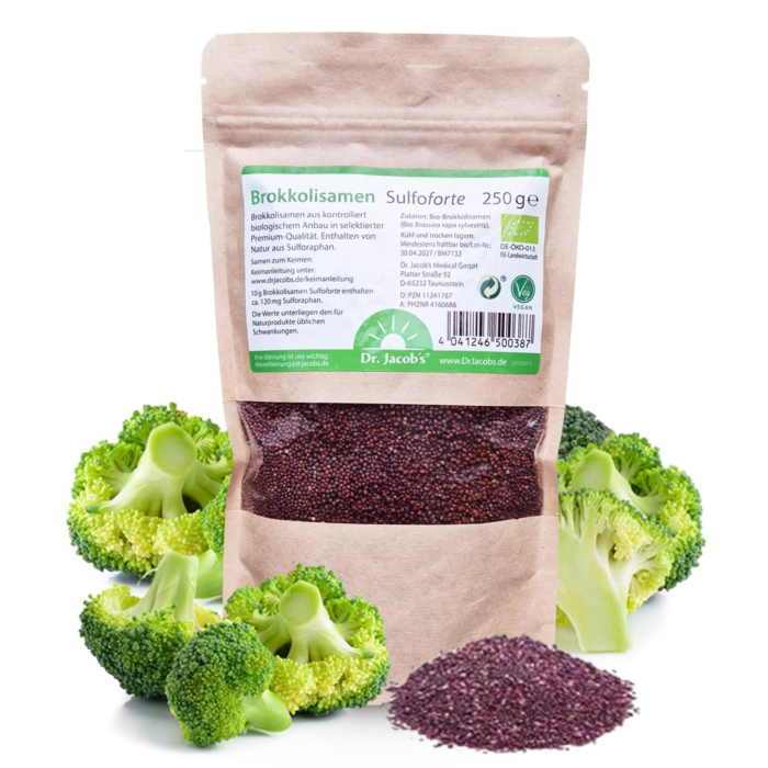 Dr. Jacobs Sulfo Forte Nasiona Brokuła, 250 g