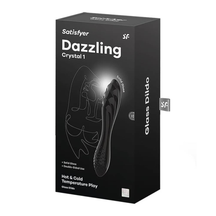 Satisfyer Masażer Dazzling CrystalBlack 
