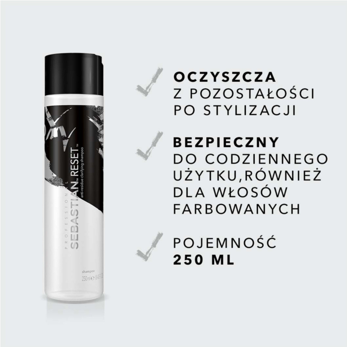 Sebastian Reset Szampon do włosów 250 ml