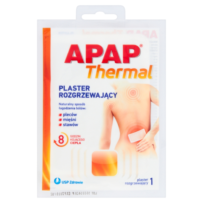 Apap Thermal Plaster rozgrzewający, 1 szt.