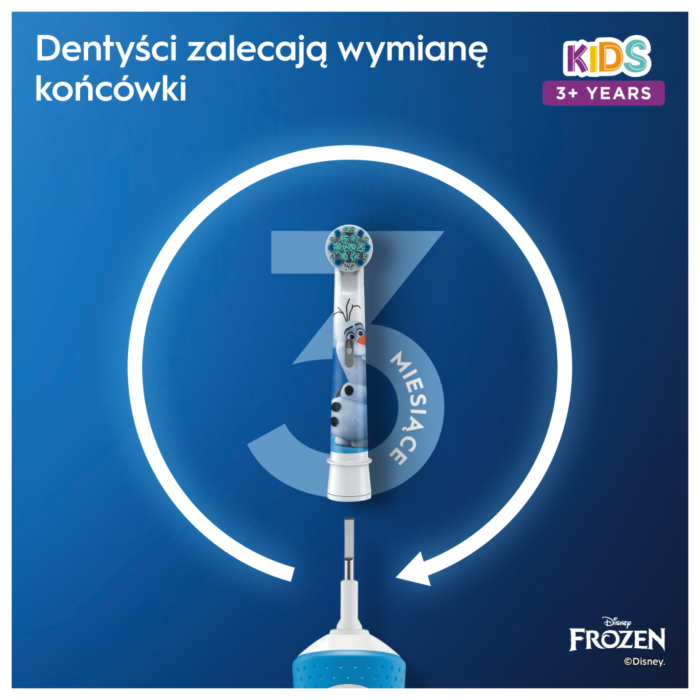 Oral-B Szczoteczka Elektryczna Vitality 100 Kids Frozen
