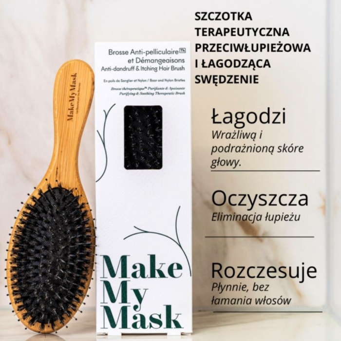 Make My Mask Szczotka terapeutyczna przeciwłupieżowa