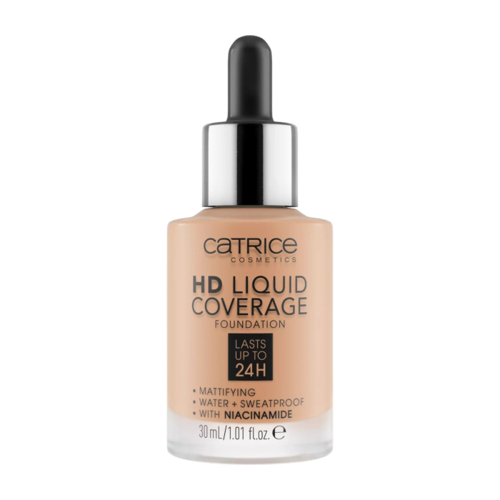 Catrice HD Liquid Coverage Foundation 044 Deeply Rose Podkład do twarzy