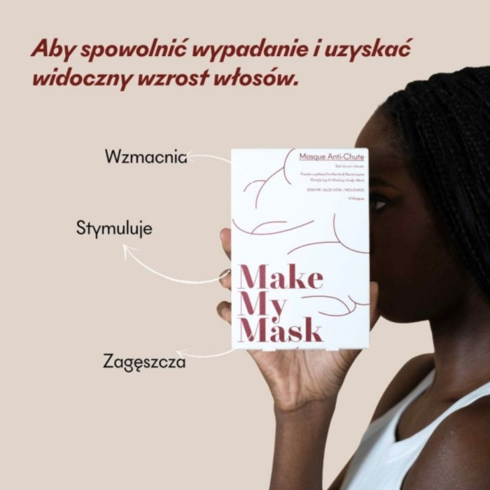 Make My Mask Maska do skóry głowy przeciw wypadaniu i na porost włosów