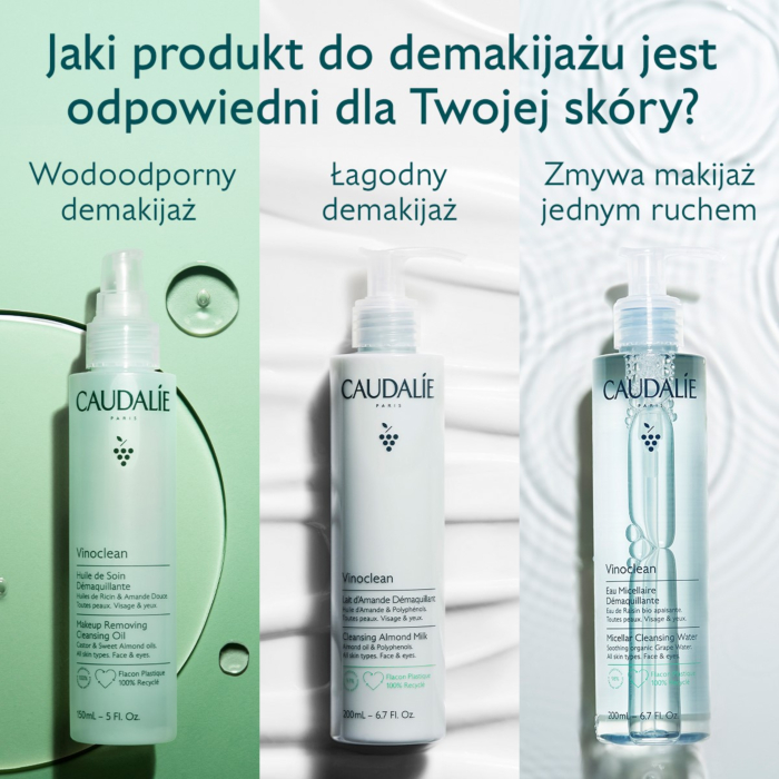 Caudalie Vinoclean Olejek do demakijażu, 150 ml