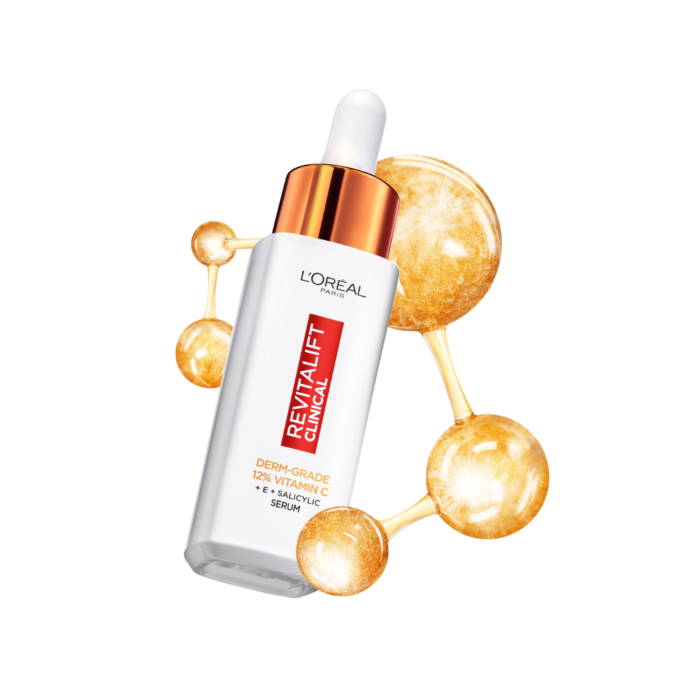 L’Oréal Paris De Revitalift Clinical Serum do twarzy 12% Witaminy C, Witamina E, Kwas Salicylowy