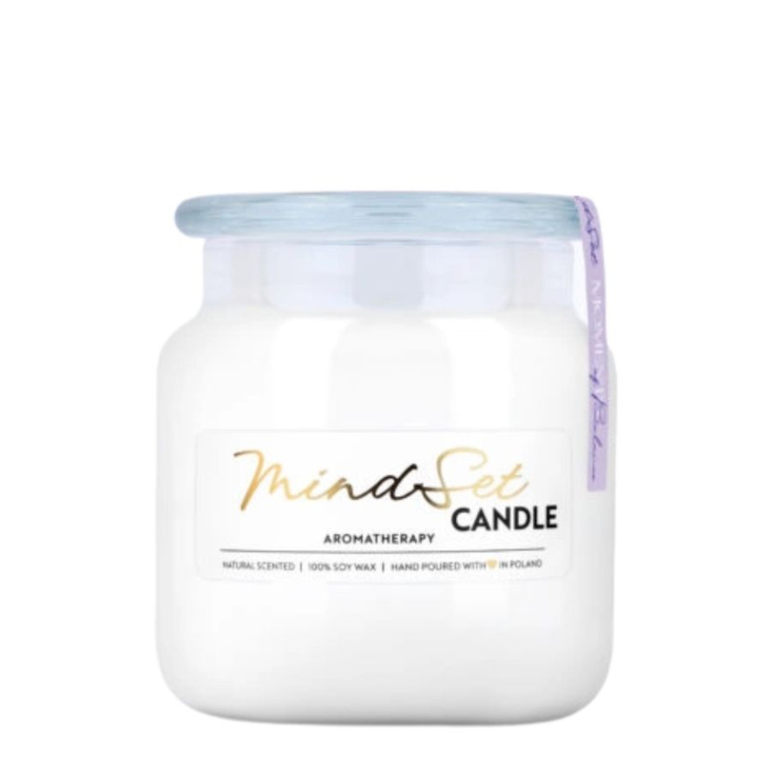 Mindset Cosmetics Świeca sojowa Moments of Balance white tea & amber