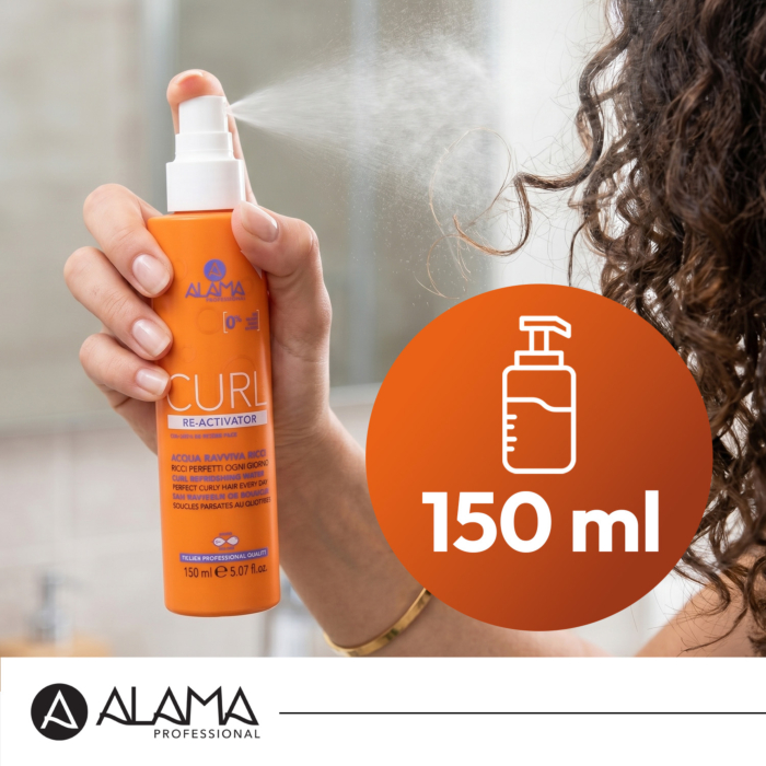 Alama Curl Aktywator Spray Mgiełka reaktywująca skręt do loków i fal 150ml