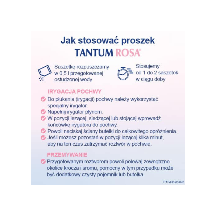 Tantum Rosa, 10 saszetek