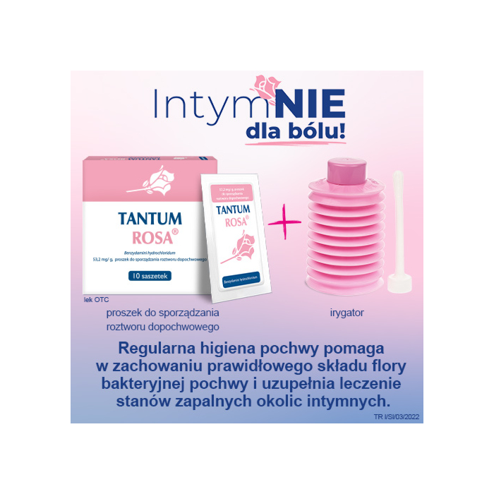 Tantum Rosa, Irygator do higieny intymnej