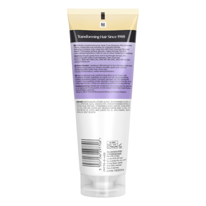 John Frieda Violet Crush Odżywka ochładzająca do włosów blond 