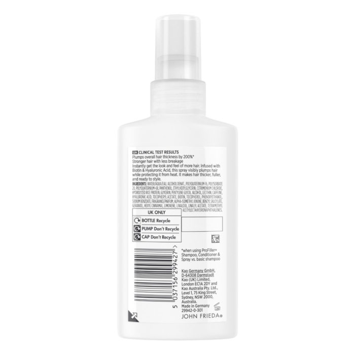 John Frieda ProFiller+ Spray zagęszczający włosy