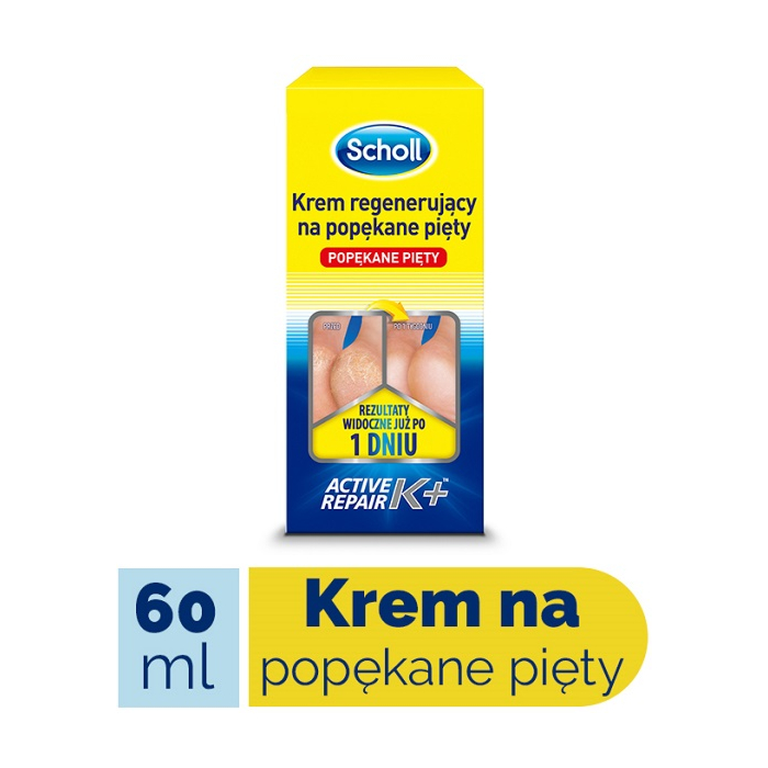 Scholl Krem regenerujący na popękane pięty