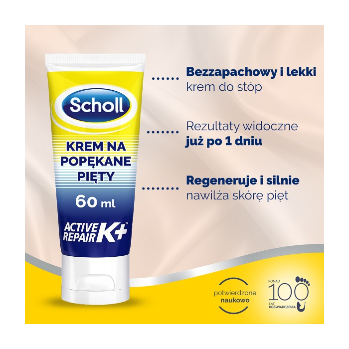Scholl Krem regenerujący na popękane pięty