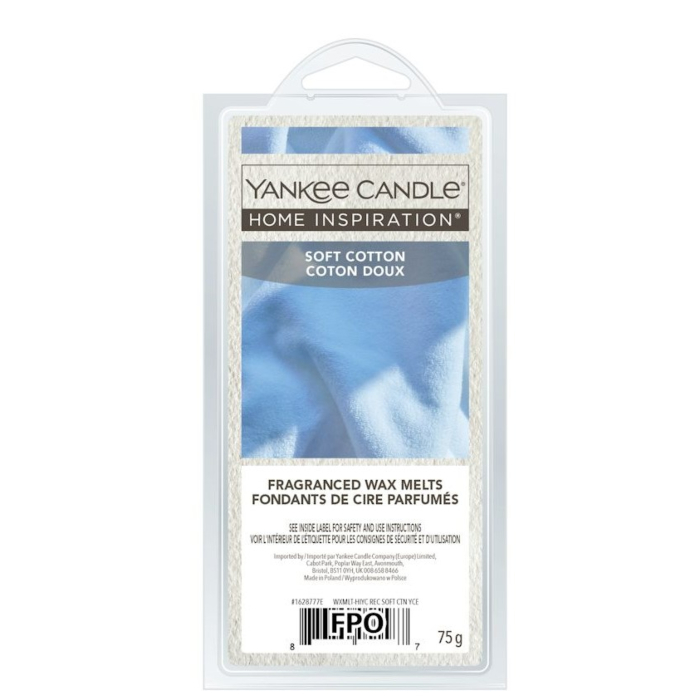 Yankee Candle Home Inspiration Wosk Zapachowy Soft Cotton