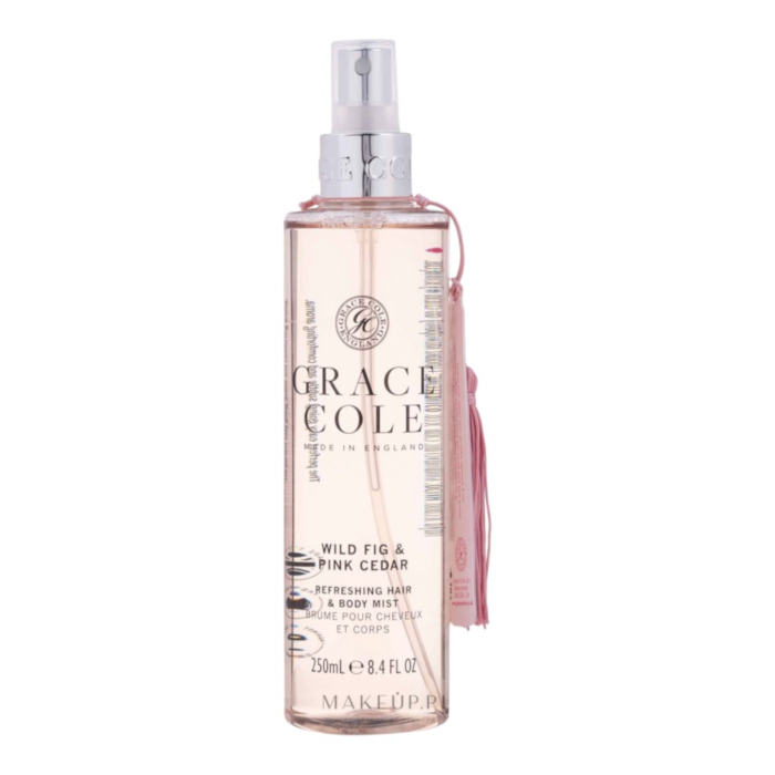 Grace Cole Mgiełka do włosów i ciała Dzika Figa i Różowy Cedr 250 ml