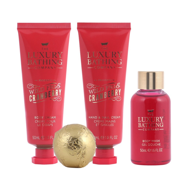 Luxury Bathing Zestaw Relaks i odprężenie (Krem do rąk + Krem do ciał + Żek do mycia)