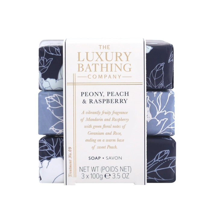 Luxury Bathing Delikatne Trofeum Oczyszczające: Mydło 3 x 100 g