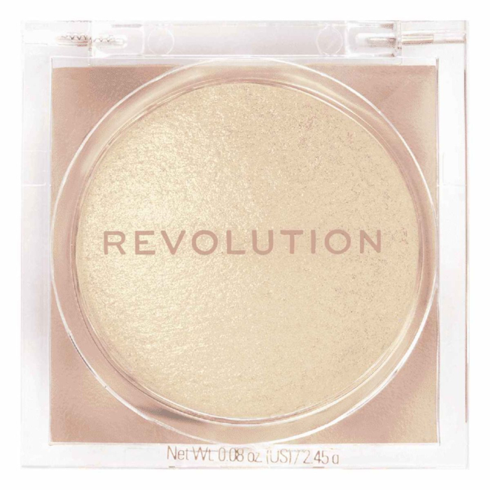 MAKEUP REVOLUTION Beam Bright Highlighter Rozświetlacz Golden Gal 2,5g