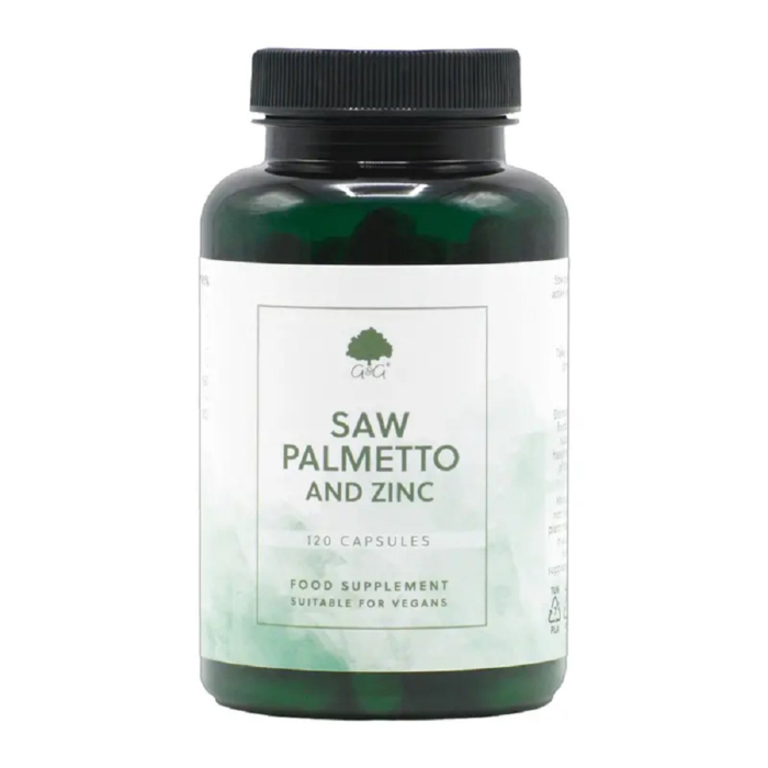 G&G Saw Palmetto & Zinc, kapsułki,120 szt.