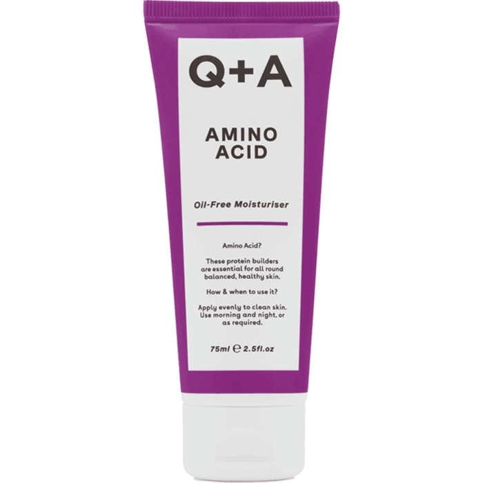 Q+A Amino Acid Oil-Free - Bezolejowy krem do twarzy z aminokwasem 75ml