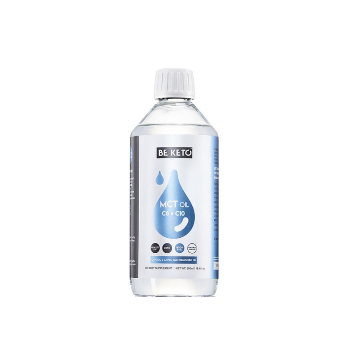 BeKeto Olej MCT C8 +C10, płyn 500 ml