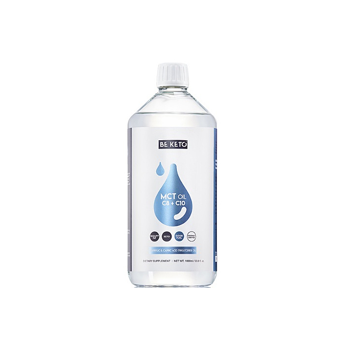 BeKeto Olej MCT C8 +C10, płyn 1000 ml